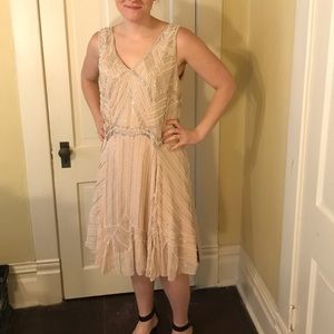 No. 1 Jenny Packham Art Deco Fit and Flare Dress